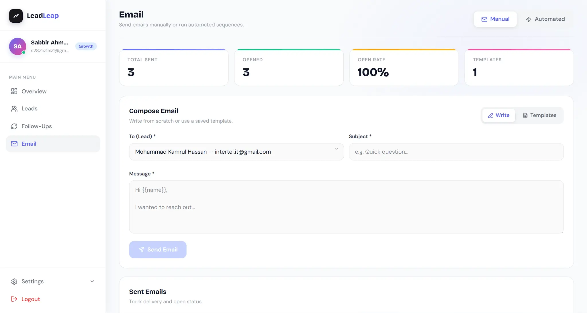Screenshot 6 of LeadLeap