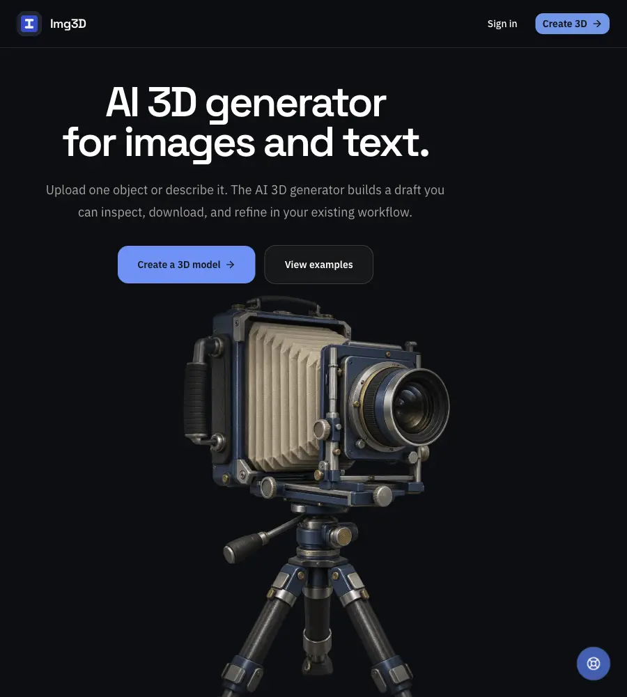 Screenshot 1 of Img3D