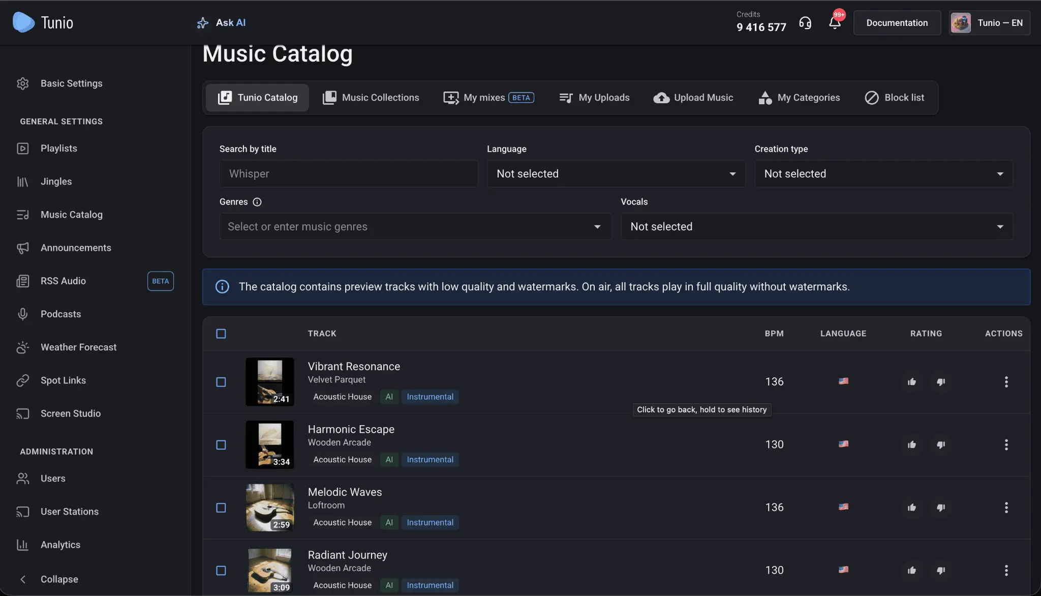 Screenshot 3 of Tunio