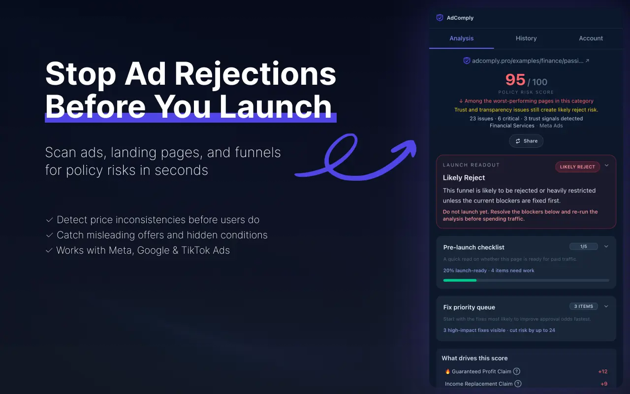 Screenshot 2 of AdComply