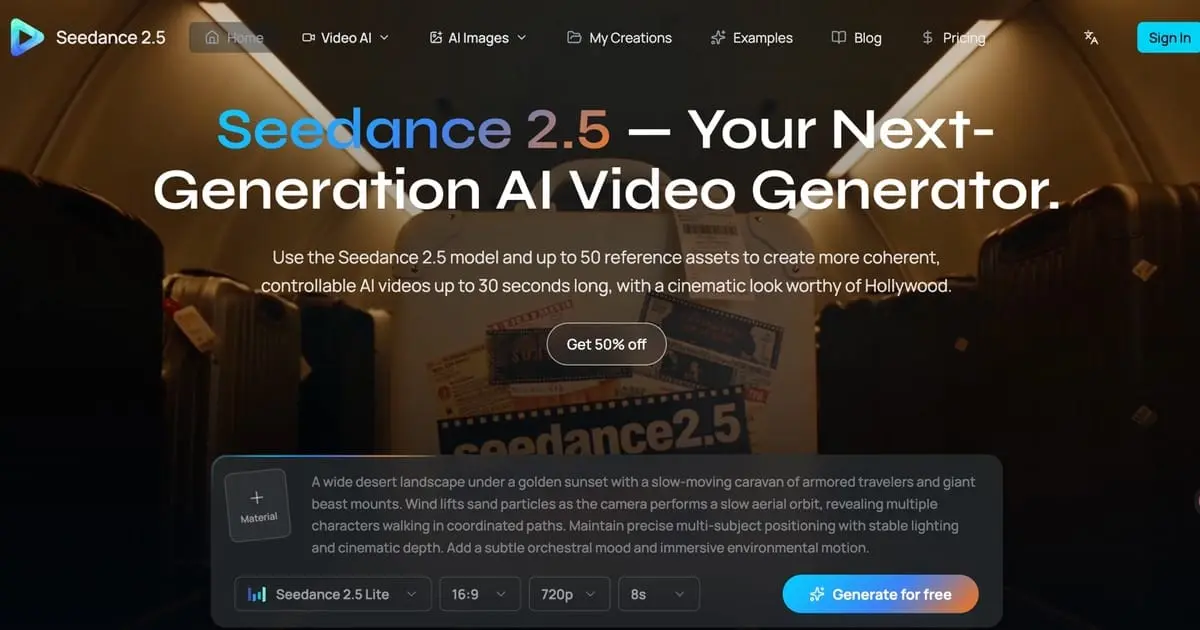 Screenshot 1 of Seedance 2-5