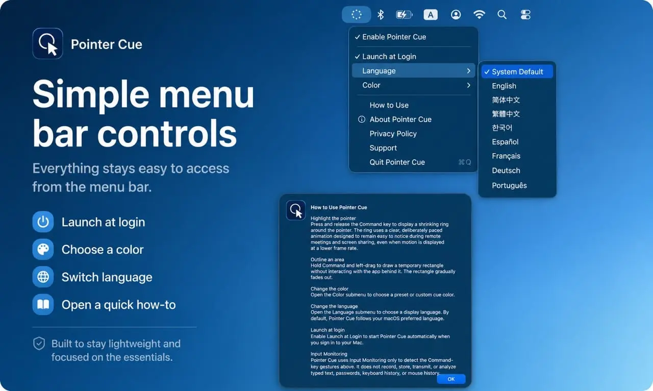 Screenshot 4 of Pointer Cue