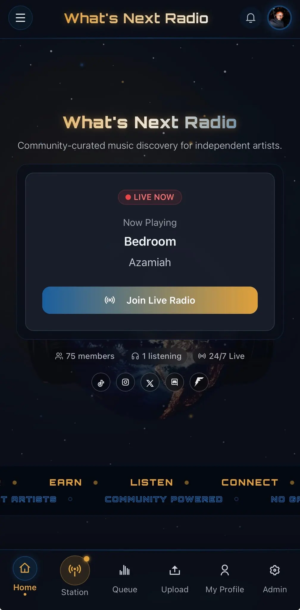 Screenshot 2 of What's Next Radio