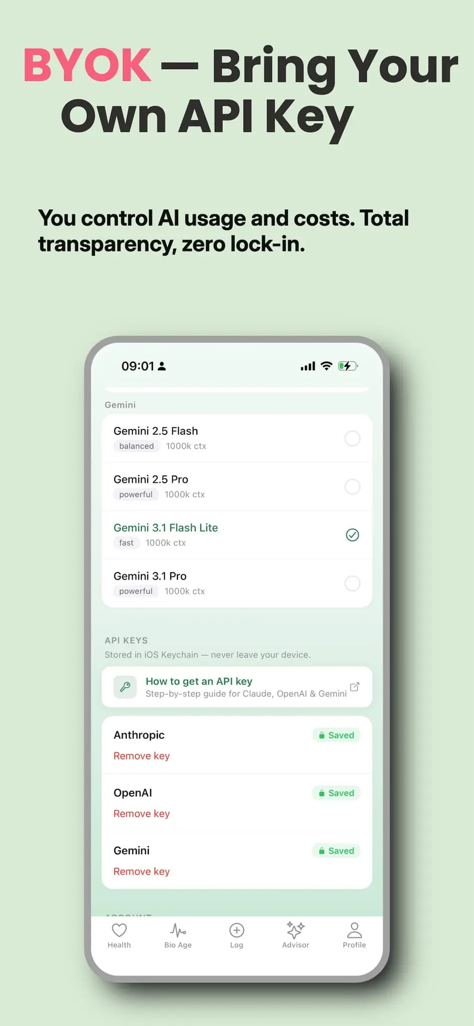 Screenshot 7 of Metrya — BioKey Health AI