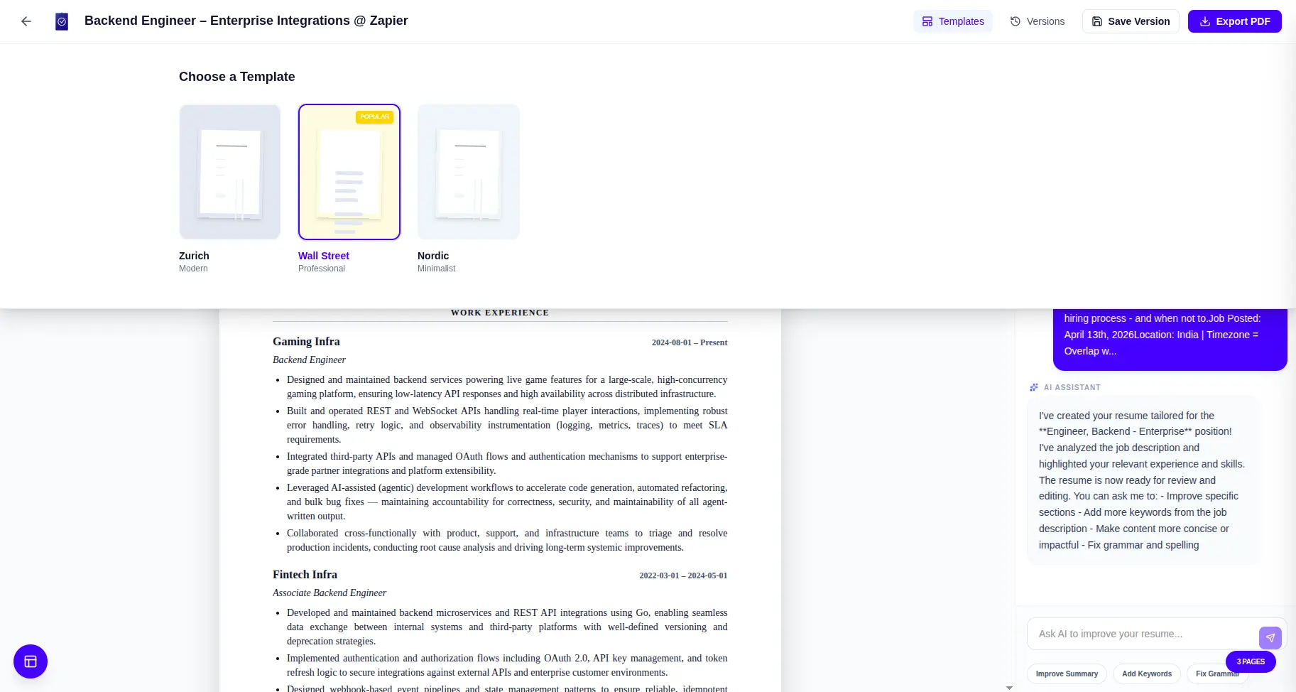 Screenshot 4 of Tailor