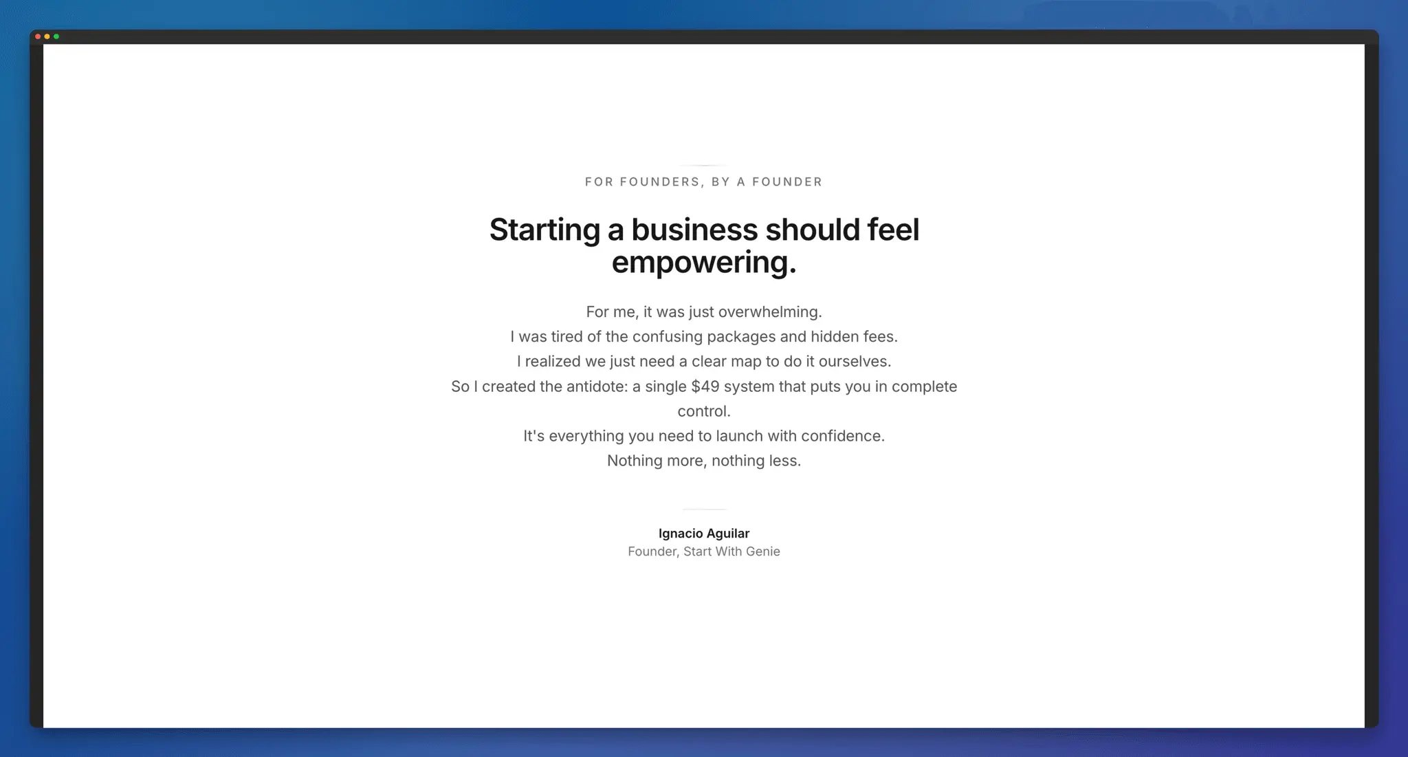 Screenshot 2 of Start With Genie