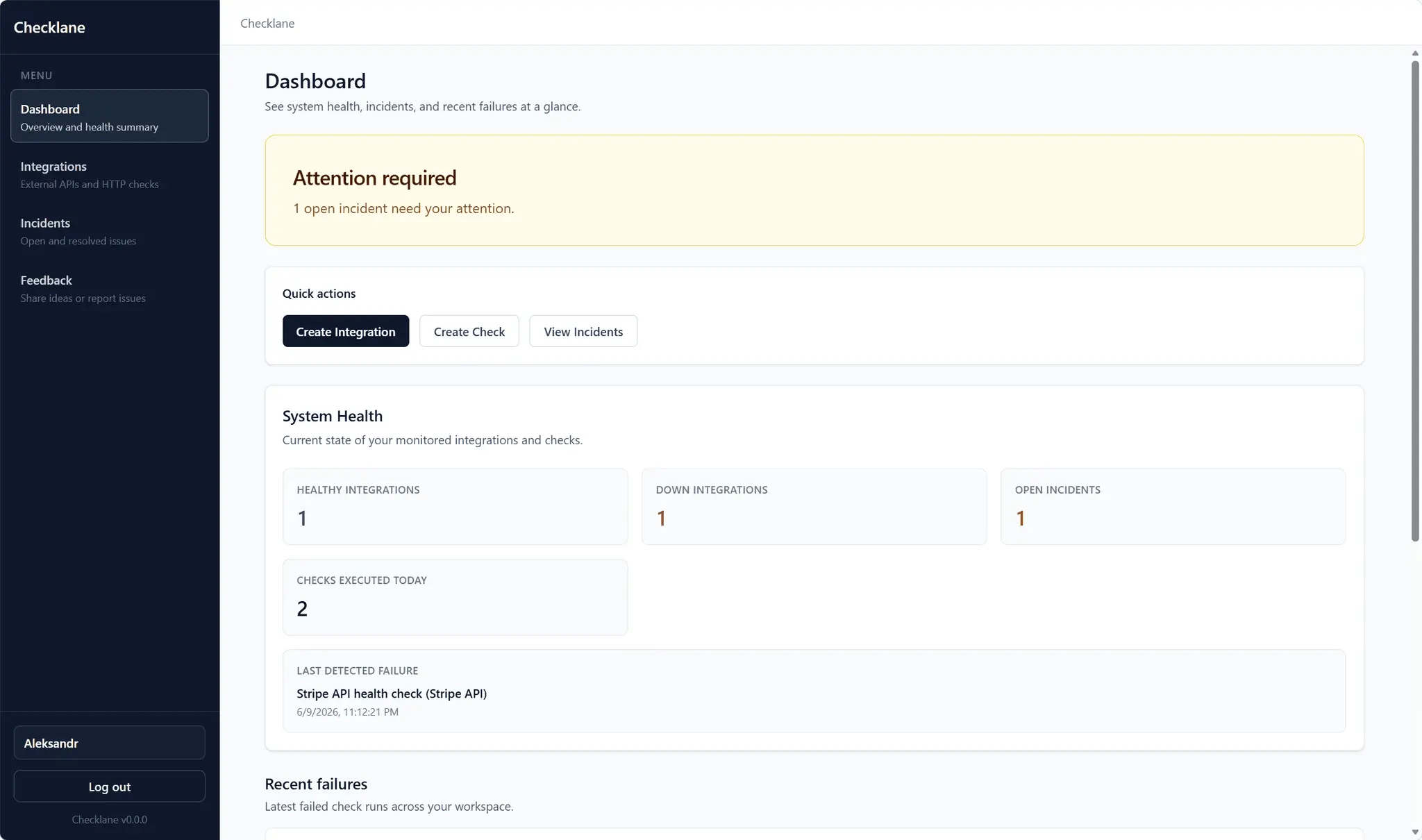 Screenshot 1 of Checklane