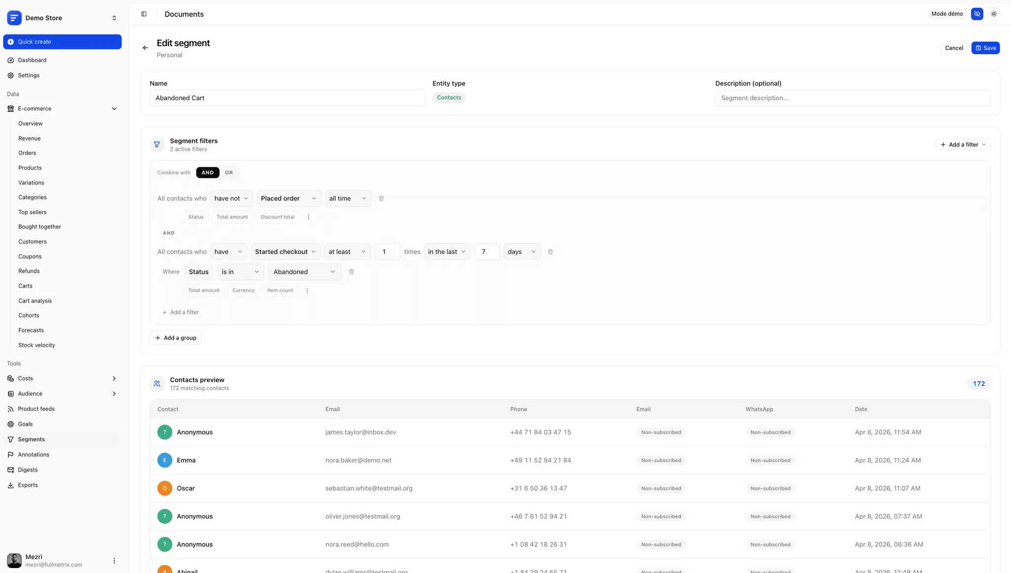 Screenshot 1 of Fullmetrix