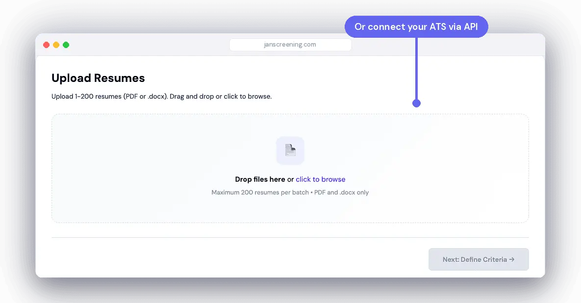 Screenshot 2 of JAN, Job Applicant Navigator