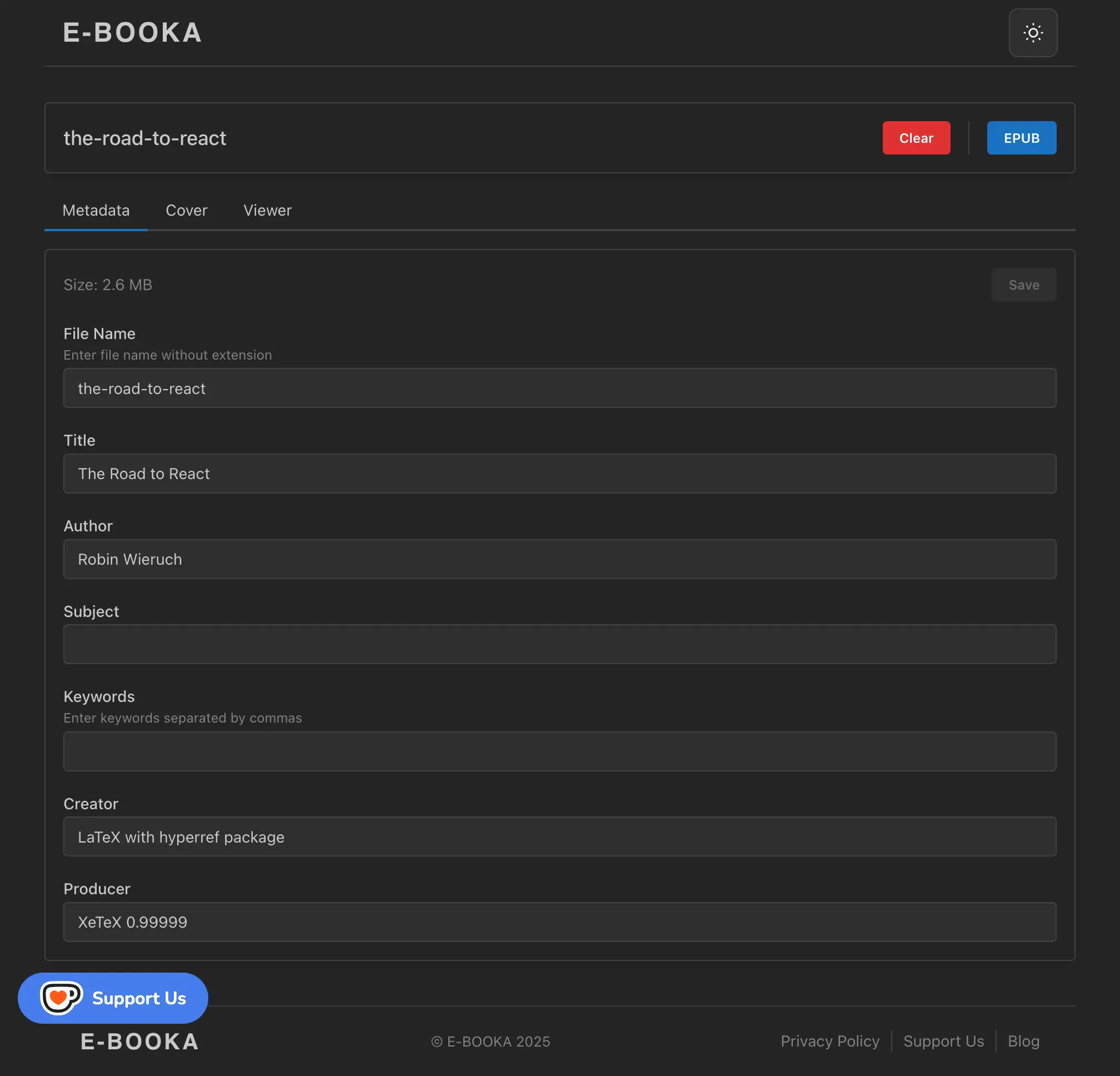 Screenshot 1 of E-BOOKA