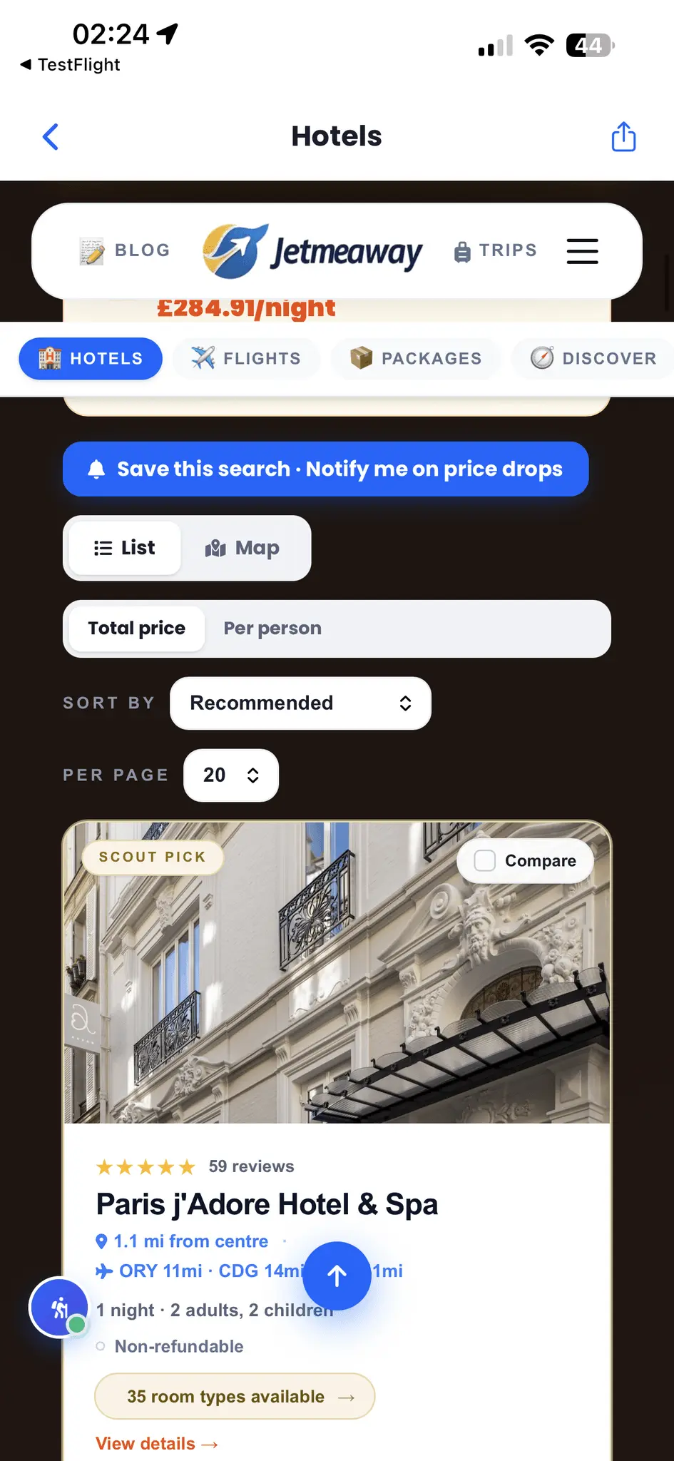 Screenshot 5 of JetMeAway