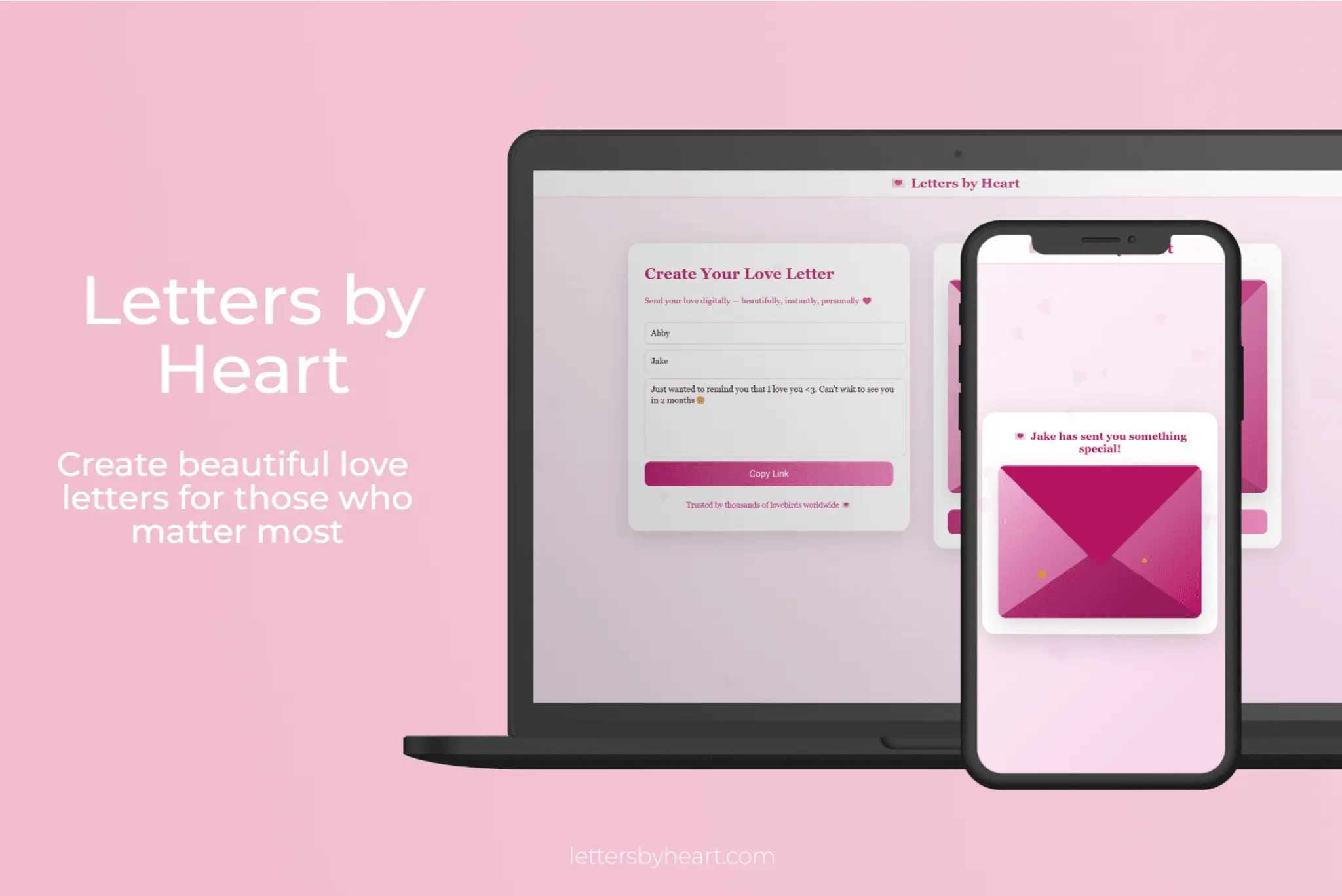 Screenshot 1 of Letters by Heart
