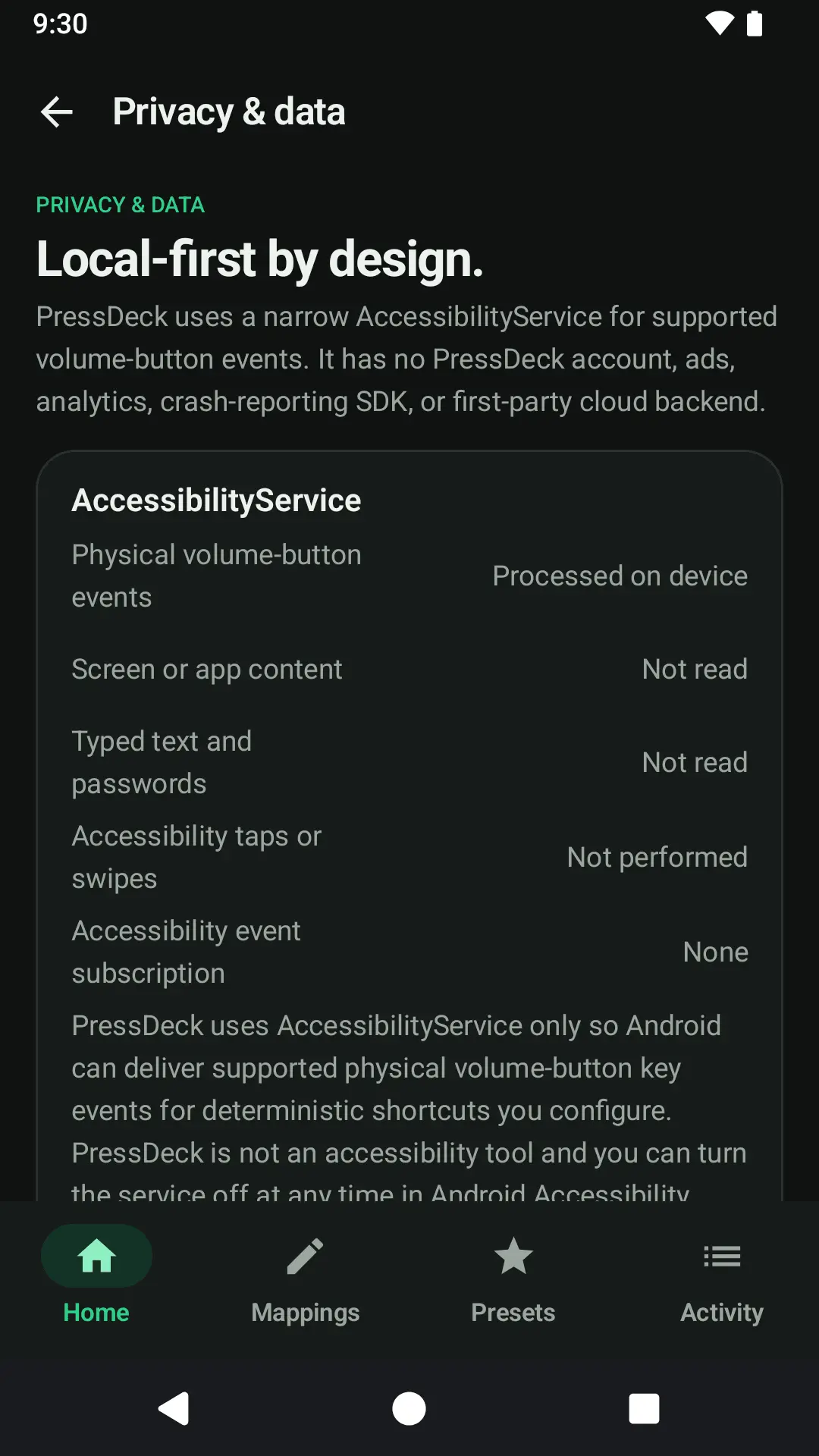 Screenshot 1 of PressDeck