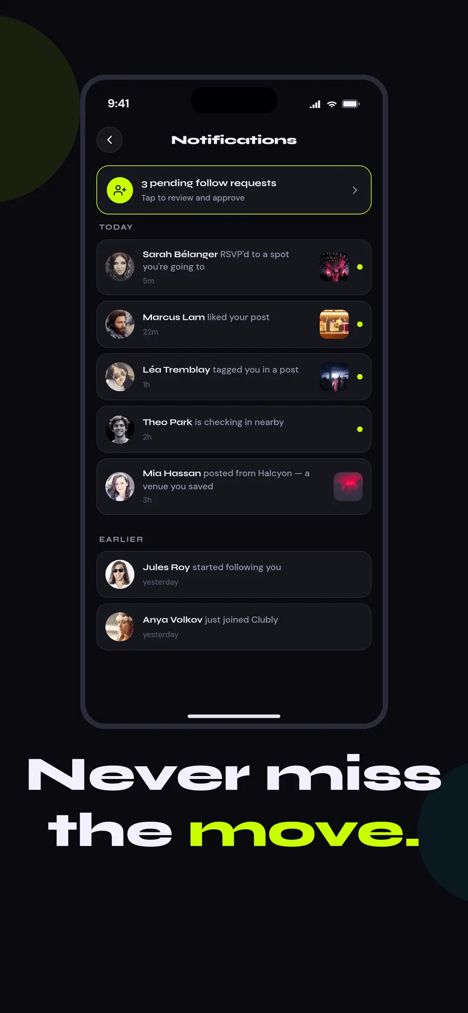 Screenshot 8 of Clubly