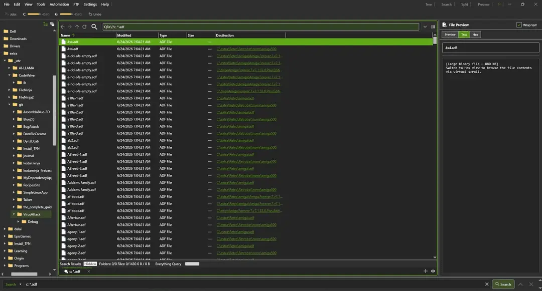 Screenshot 3 of TheFile.Ninja