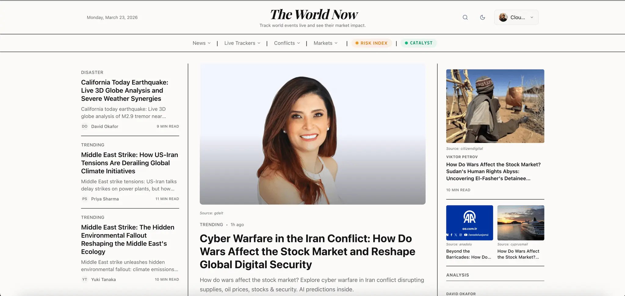 Screenshot 2 of The World Now