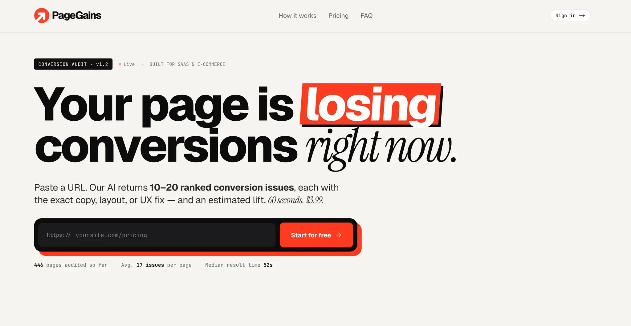 Screenshot 1 of PageGains