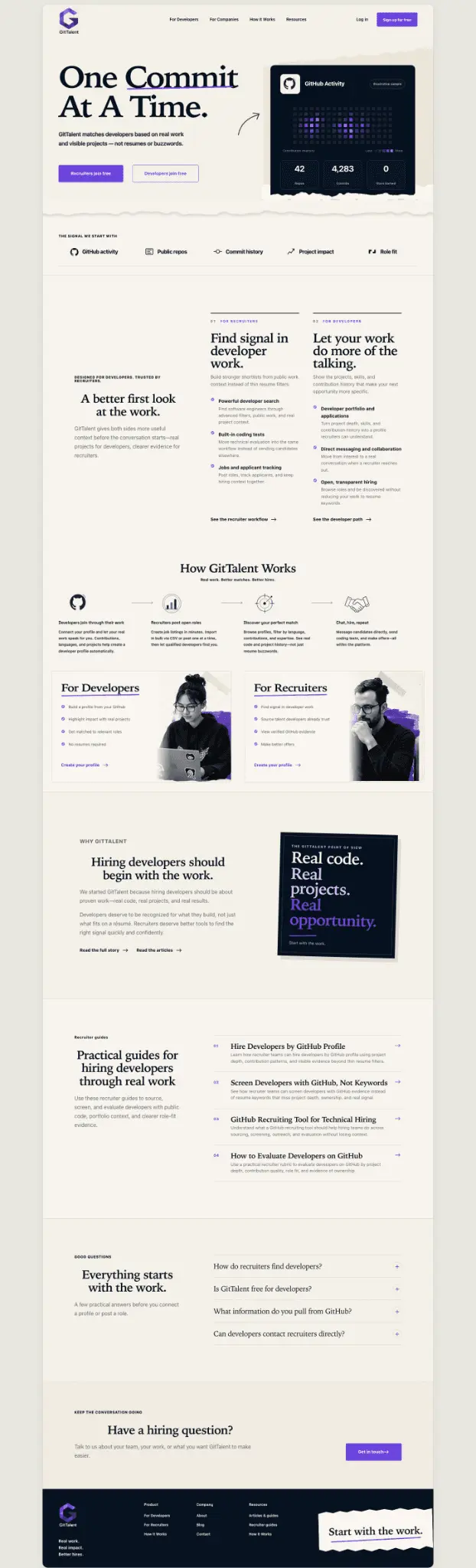 Screenshot 2 of GitTalent