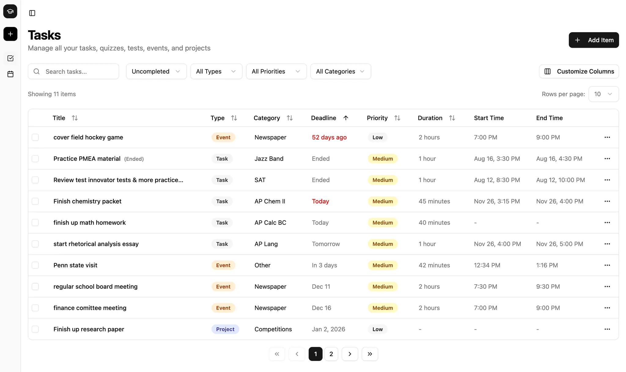 Screenshot 5 of NovaPlan