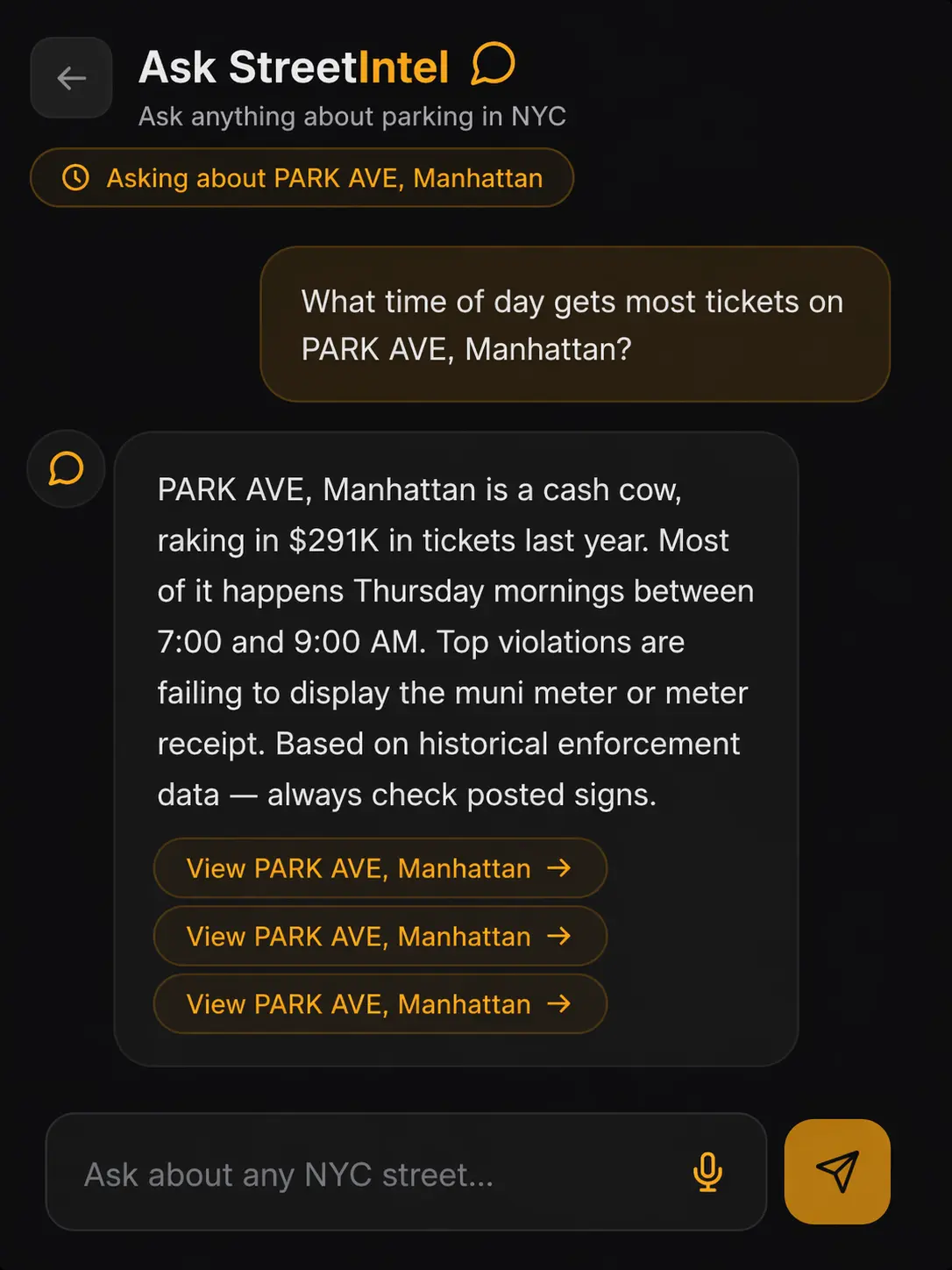 Screenshot 2 of StreetIntel