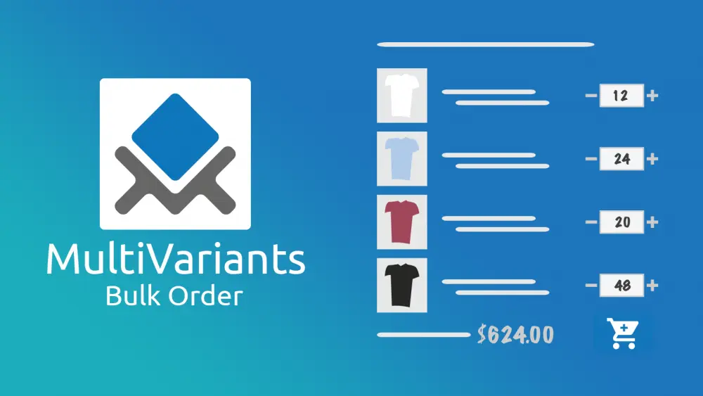 Screenshot 1 of MultiVariants - Bulk Order