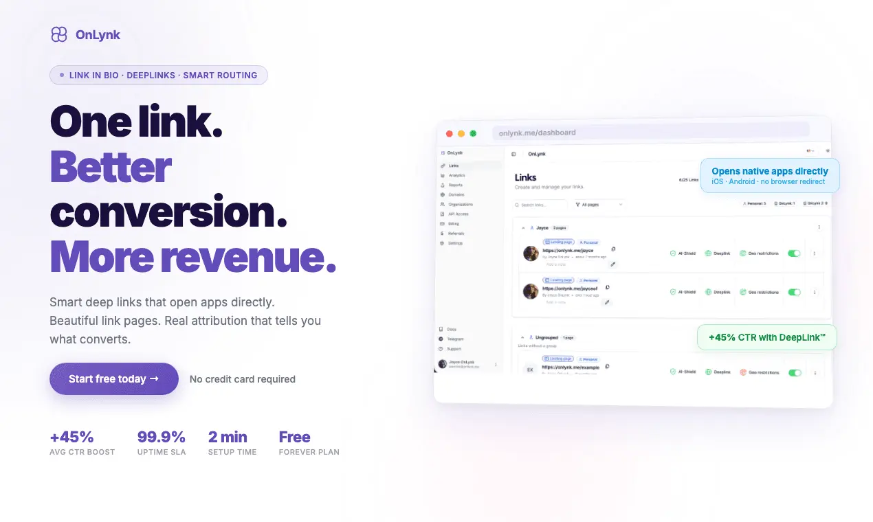 Screenshot 1 of OnLynk