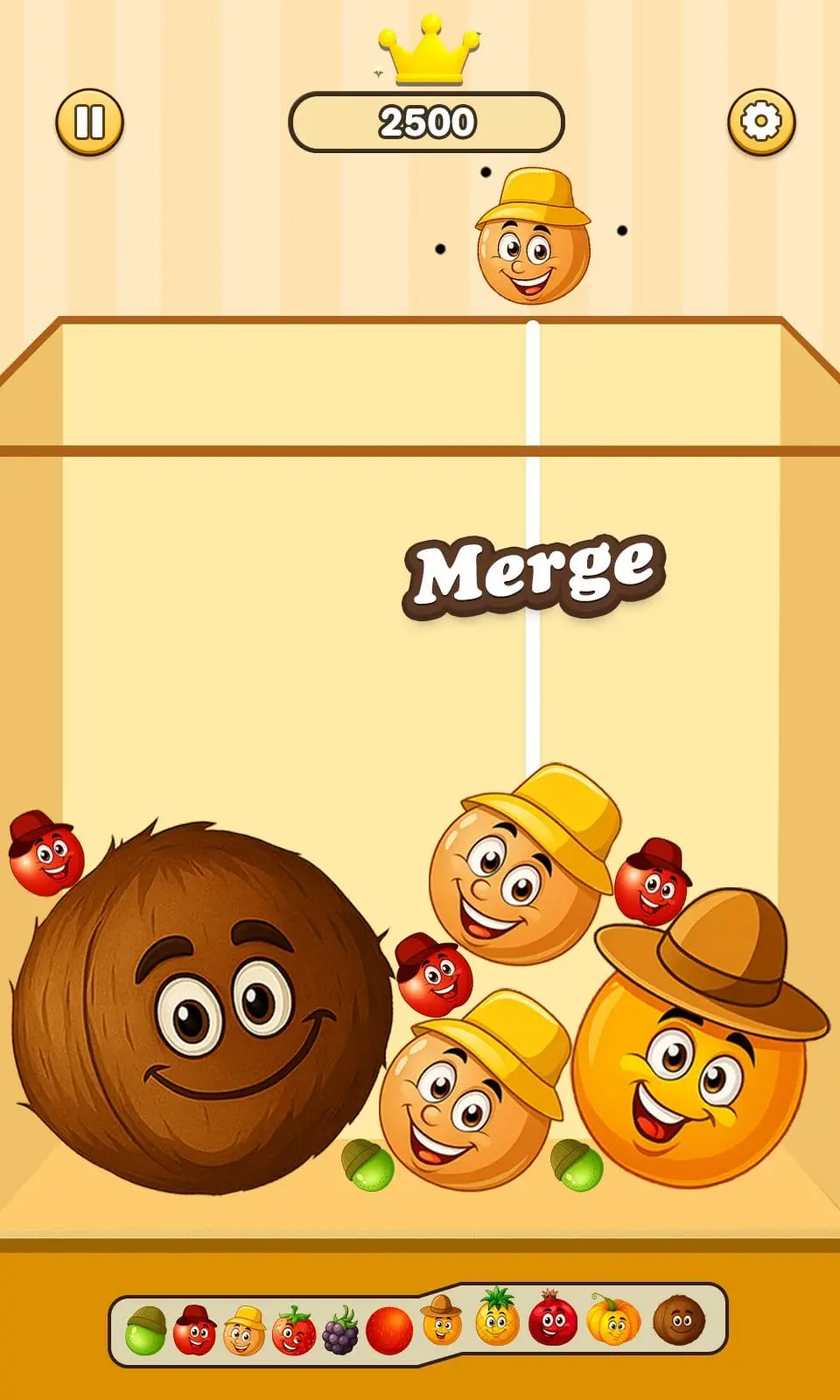 Screenshot 1 of Fruit Merge Melon Puzzle