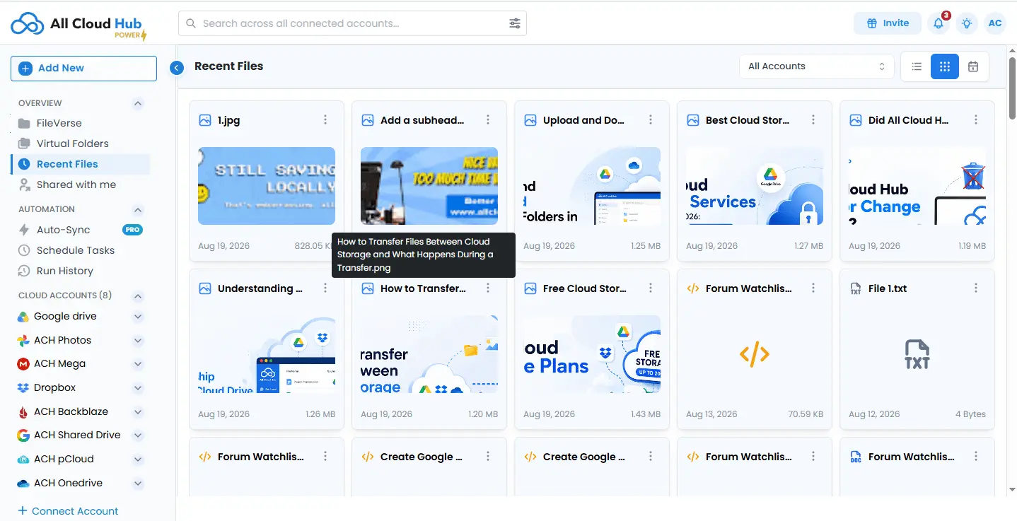 Screenshot 4 of All Cloud Hub