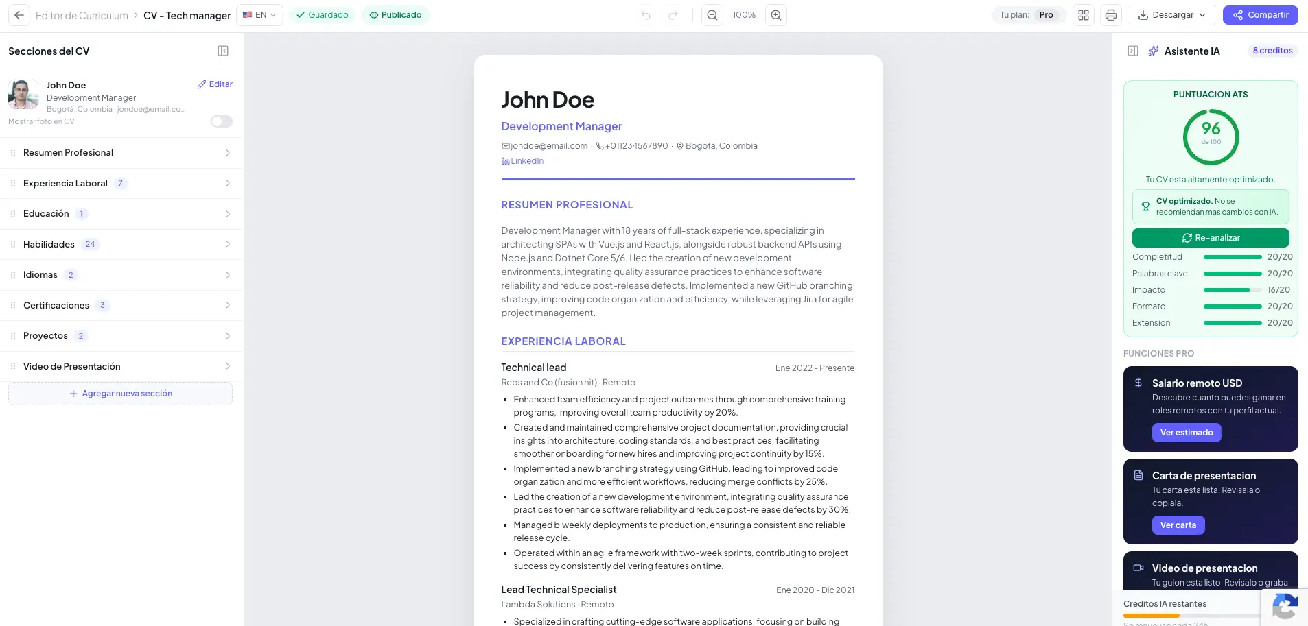Screenshot 2 of Toptrabajos.com