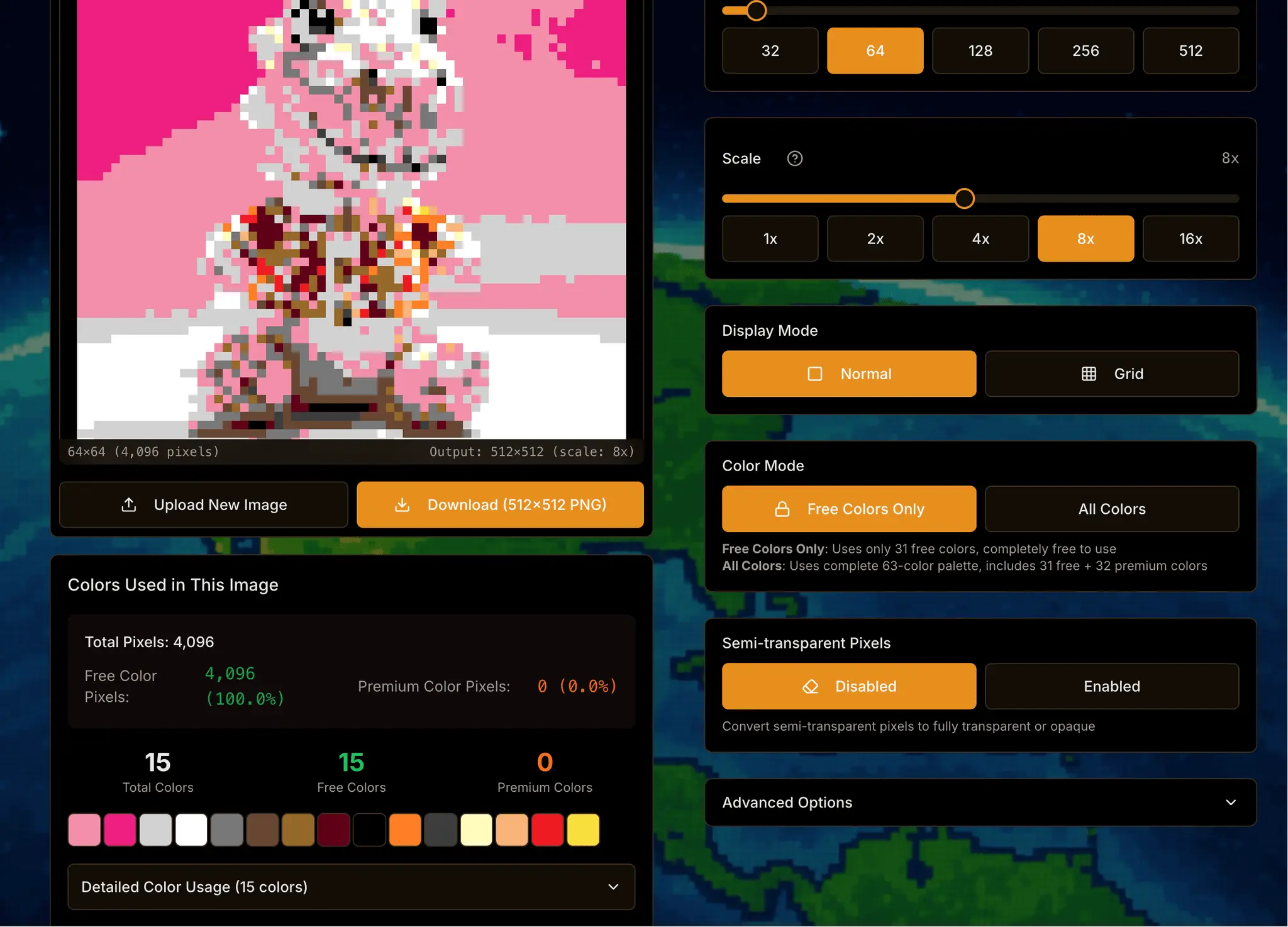 Screenshot 2 of wplace pixel art