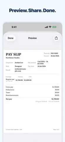 Screenshot 1 of StubFolio