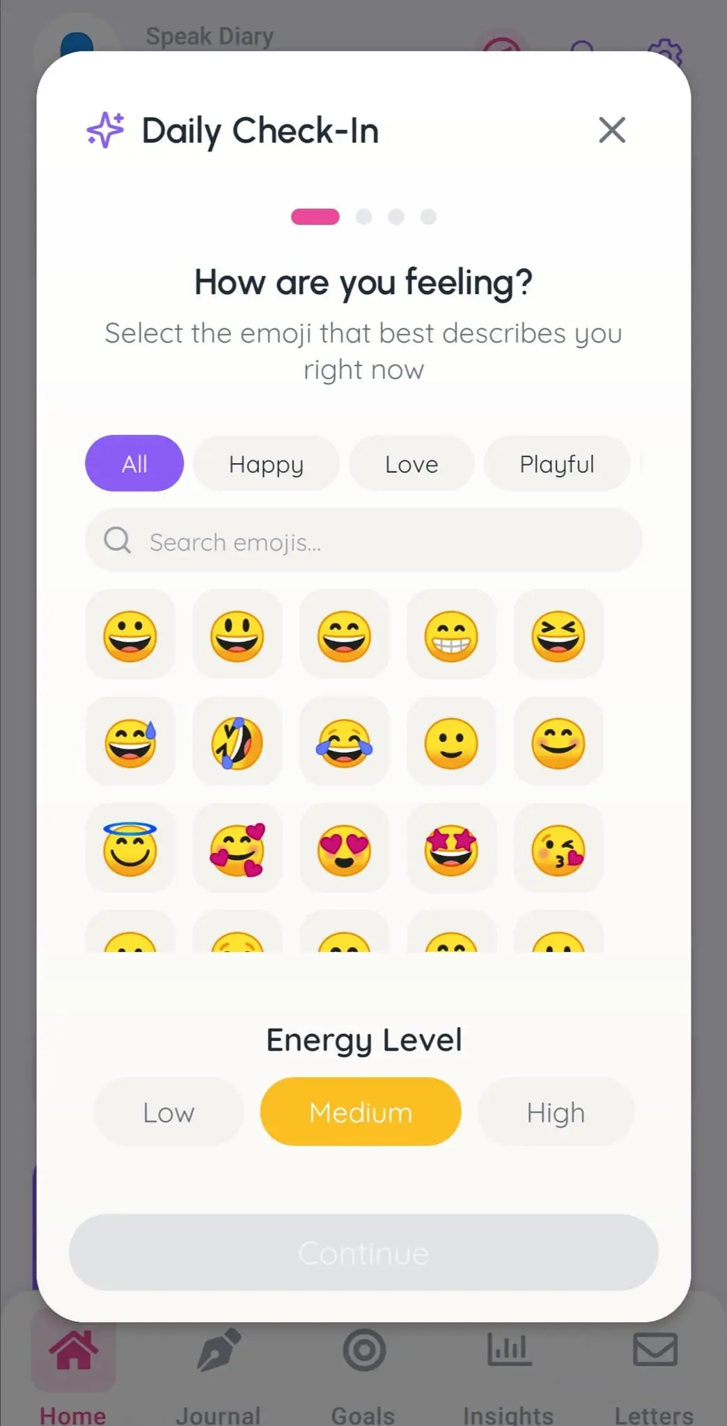 Screenshot 10 of SpeakDiary - Voice Diary App