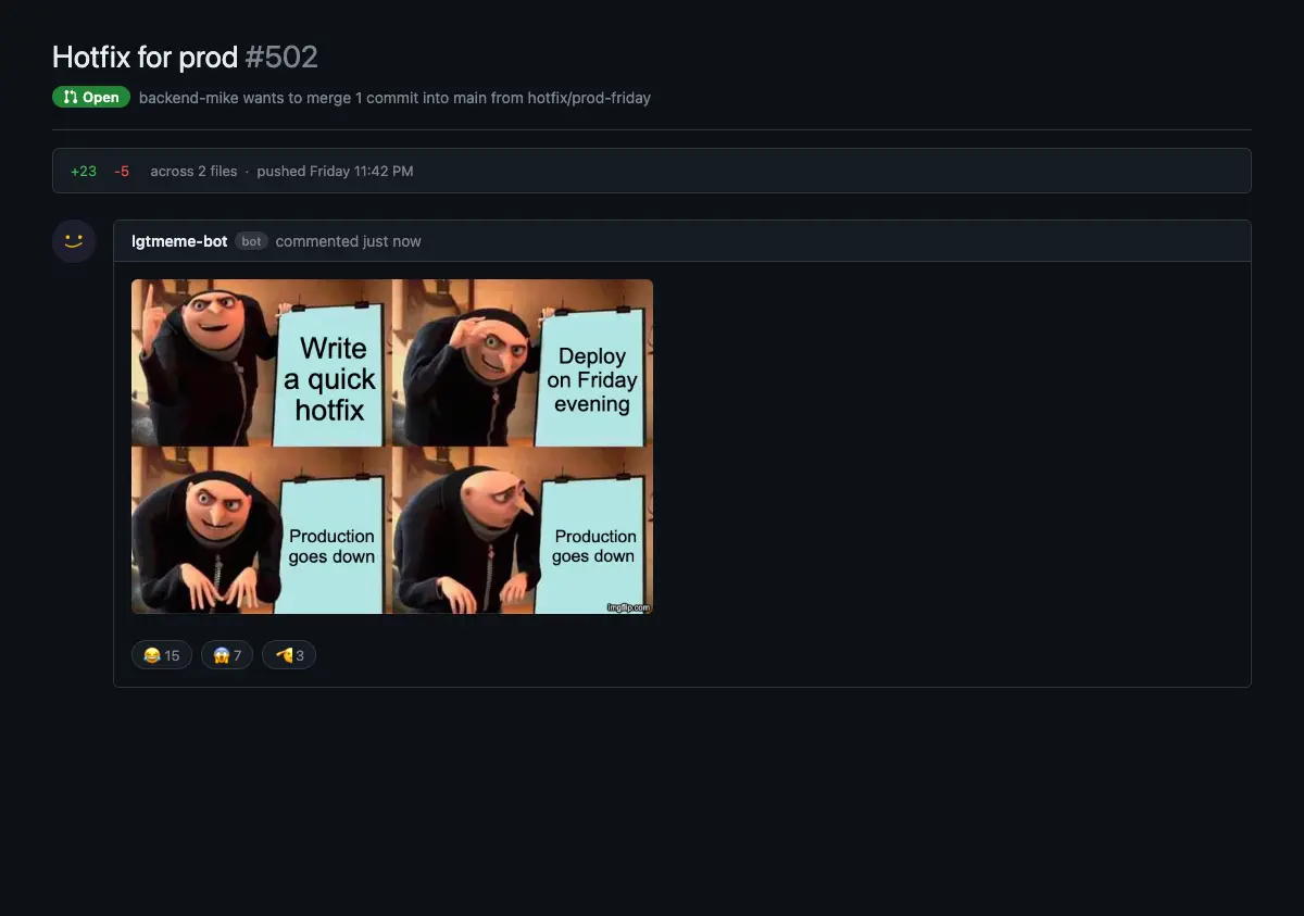 Screenshot 5 of LGTMeme