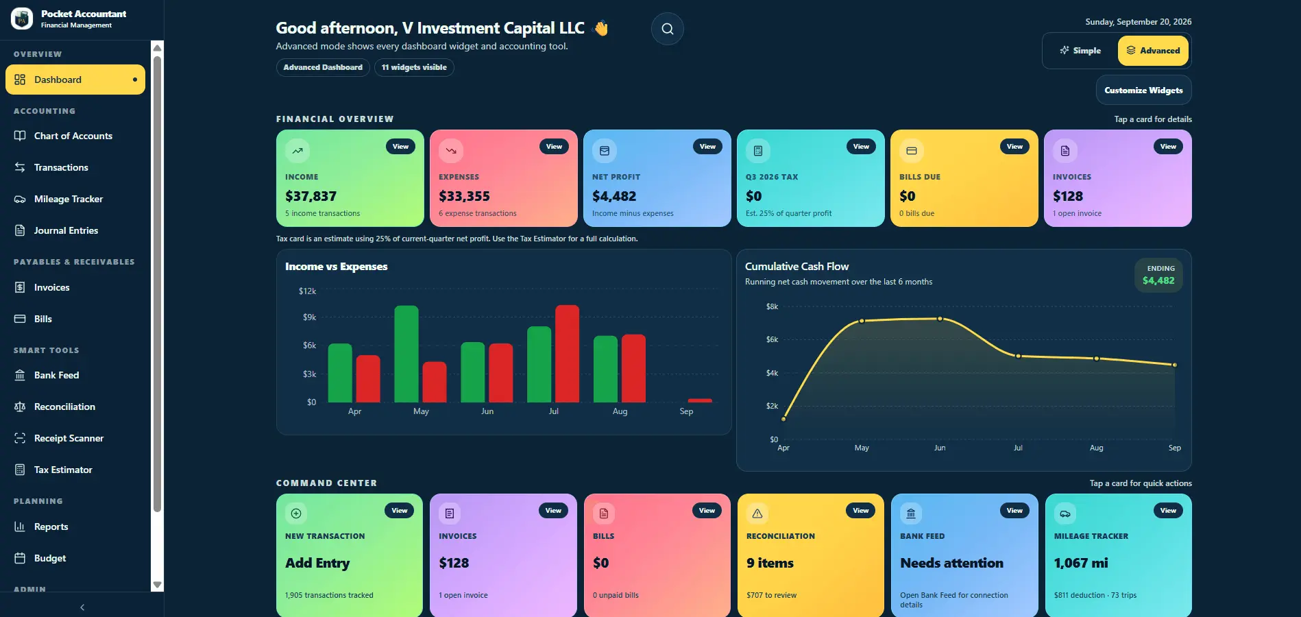 Screenshot 5 of Pocket Accountant