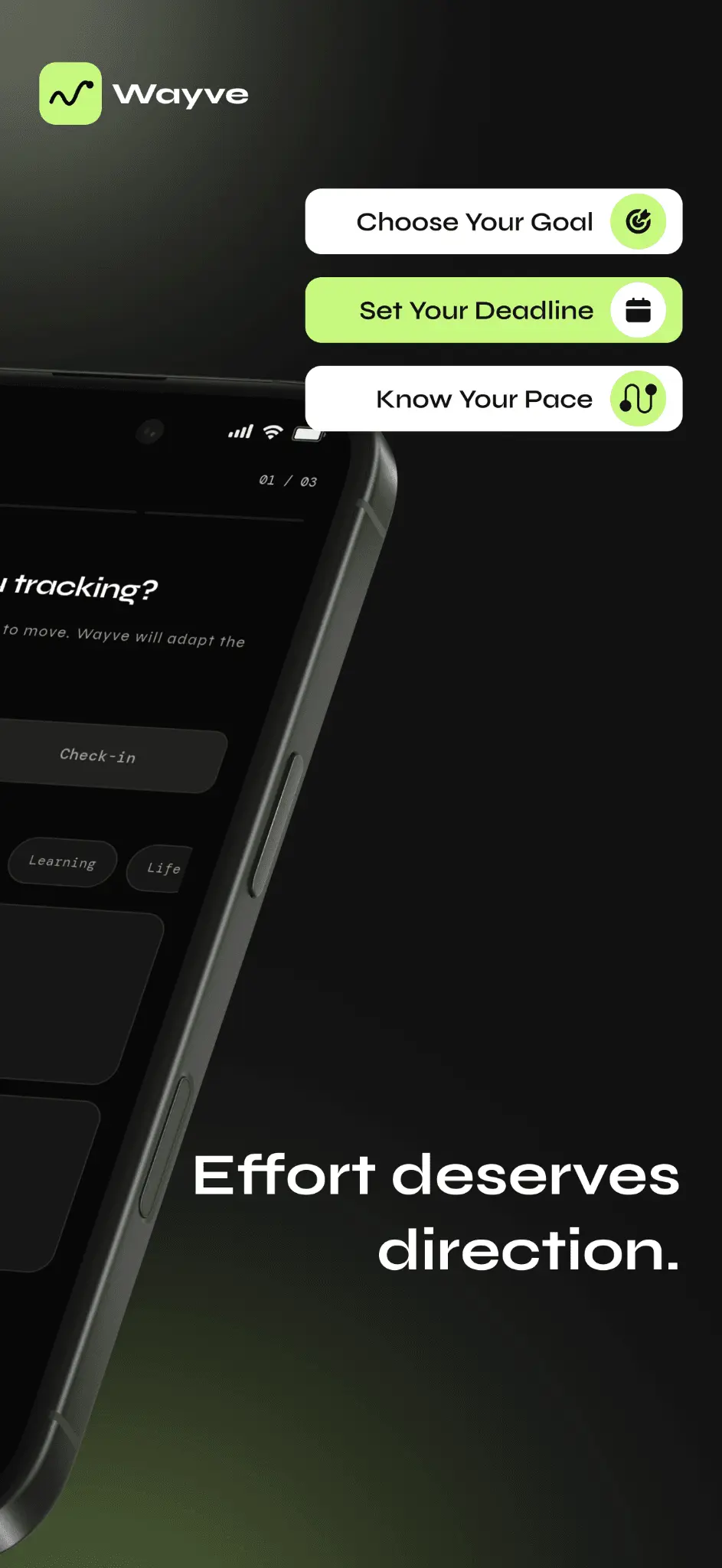 Screenshot 5 of Wayve: Goal & Deadline Tracker