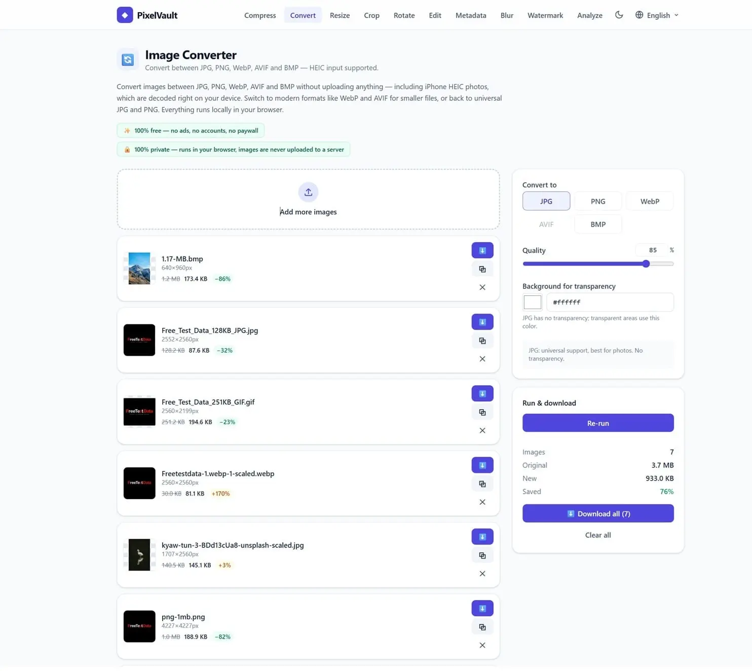 Screenshot 4 of PixelVault