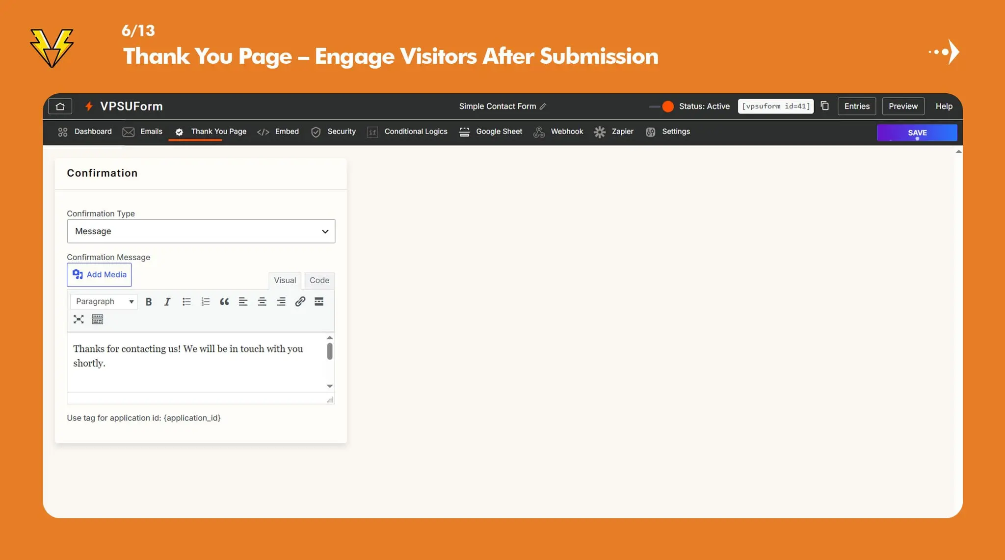 Screenshot 6 of VPSUForm