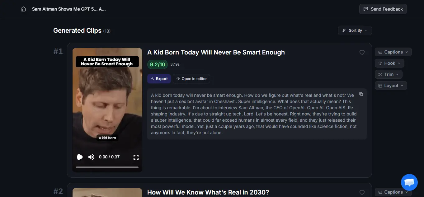 Screenshot 1 of NextClip