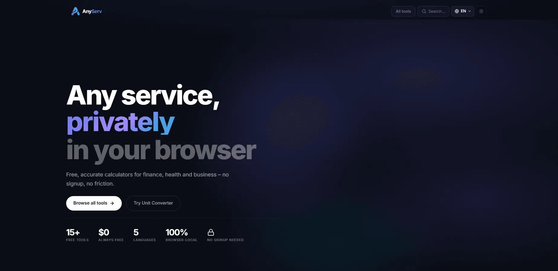 Screenshot 1 of AnyServ