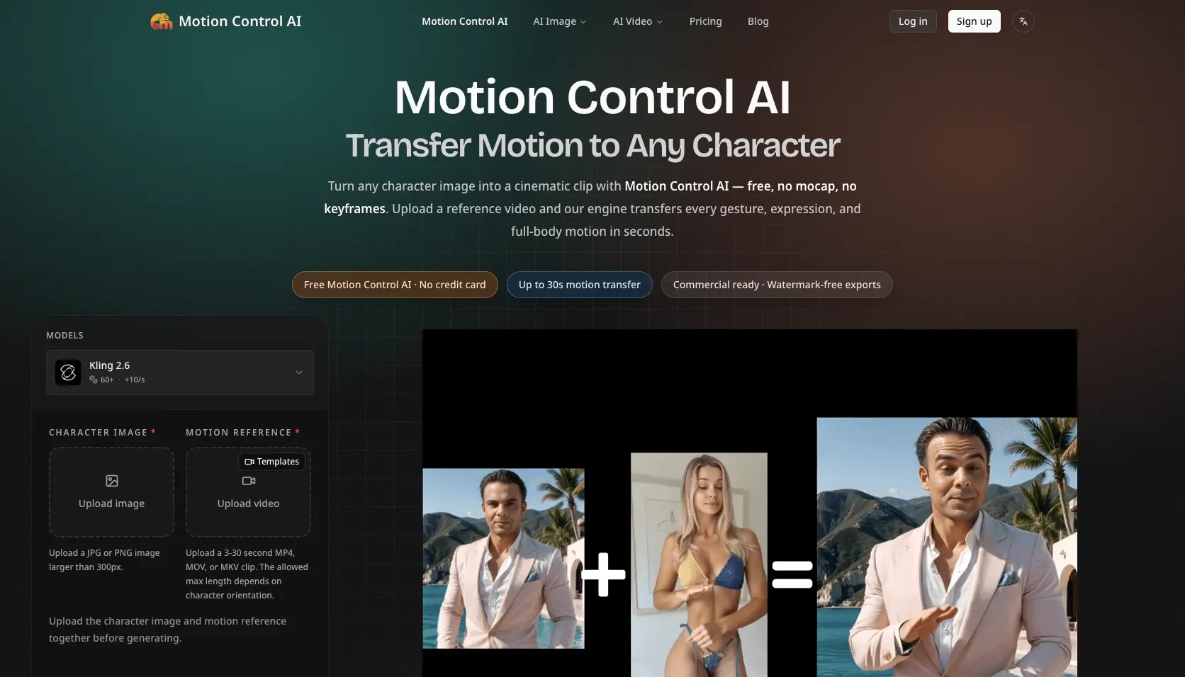 Screenshot 2 of Motion Control AI