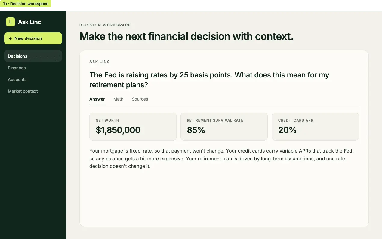 Screenshot 1 of Ask Linc