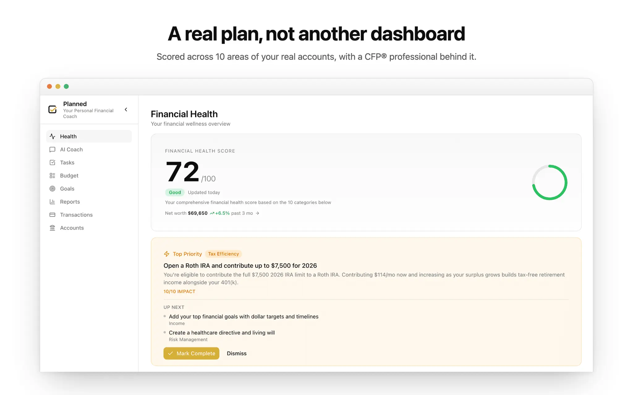 Screenshot 1 of Planned