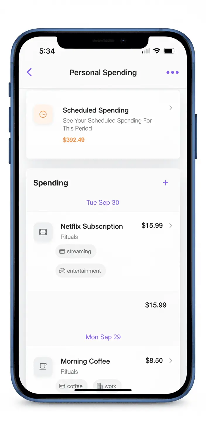 Screenshot 7 of Spendless - Mindful Spending Tracker