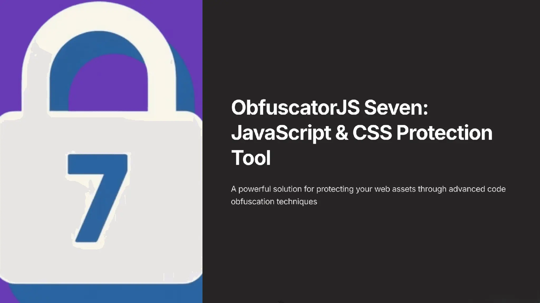 Screenshot 3 of Obfuscator JS Seven 
