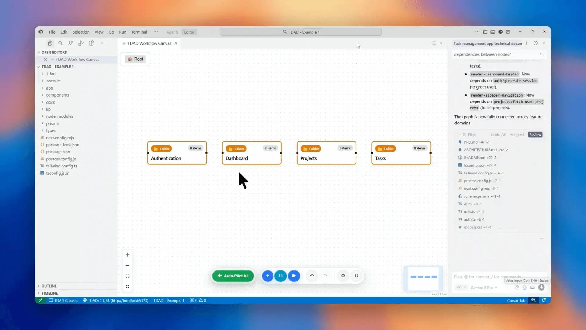 Screenshot 1 of TDAD - Test-Driven AI Development