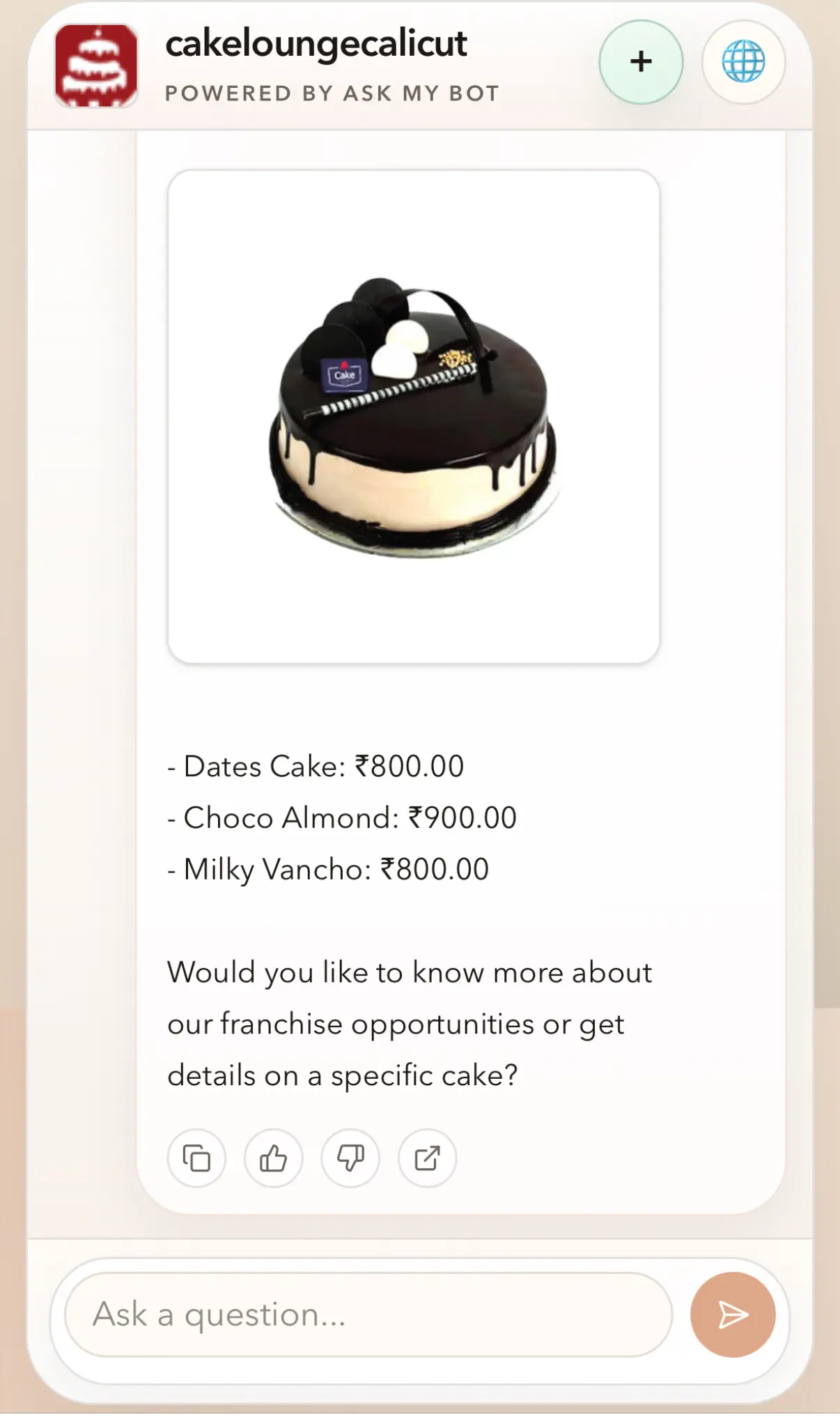 Screenshot 3 of Ask My Bot