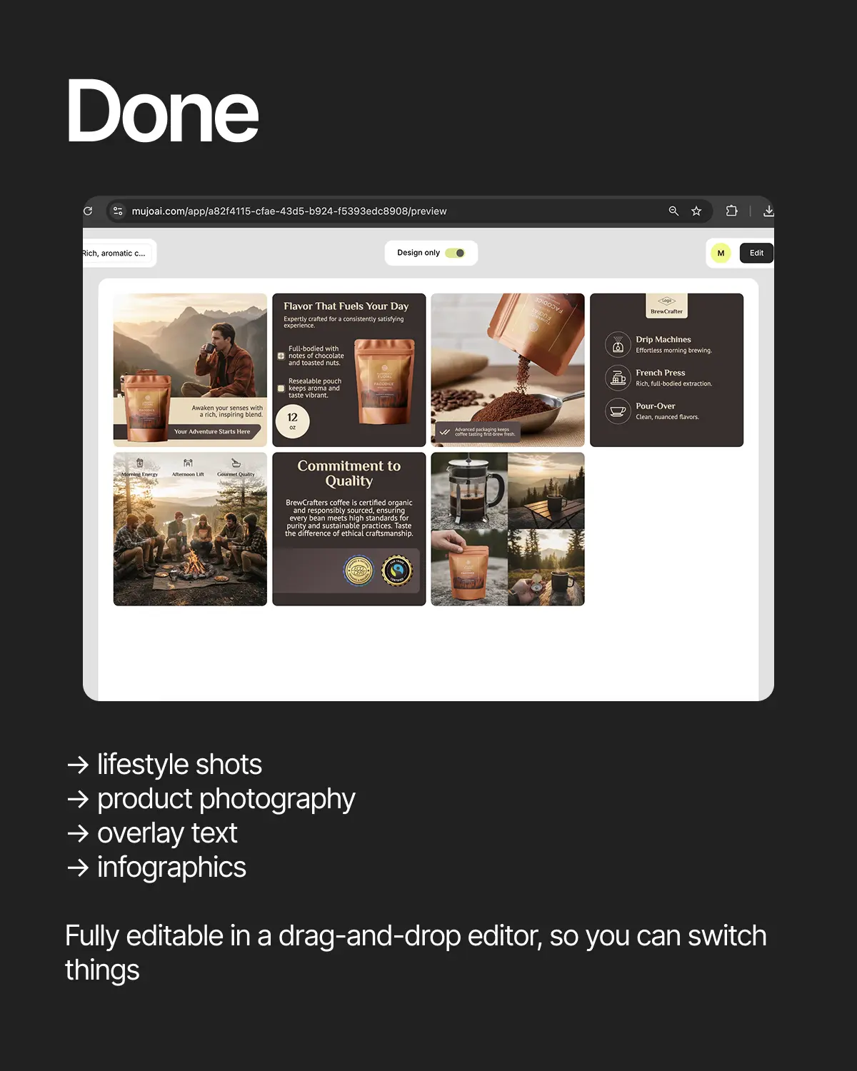 Screenshot 7 of Mujo AI E-com Listing