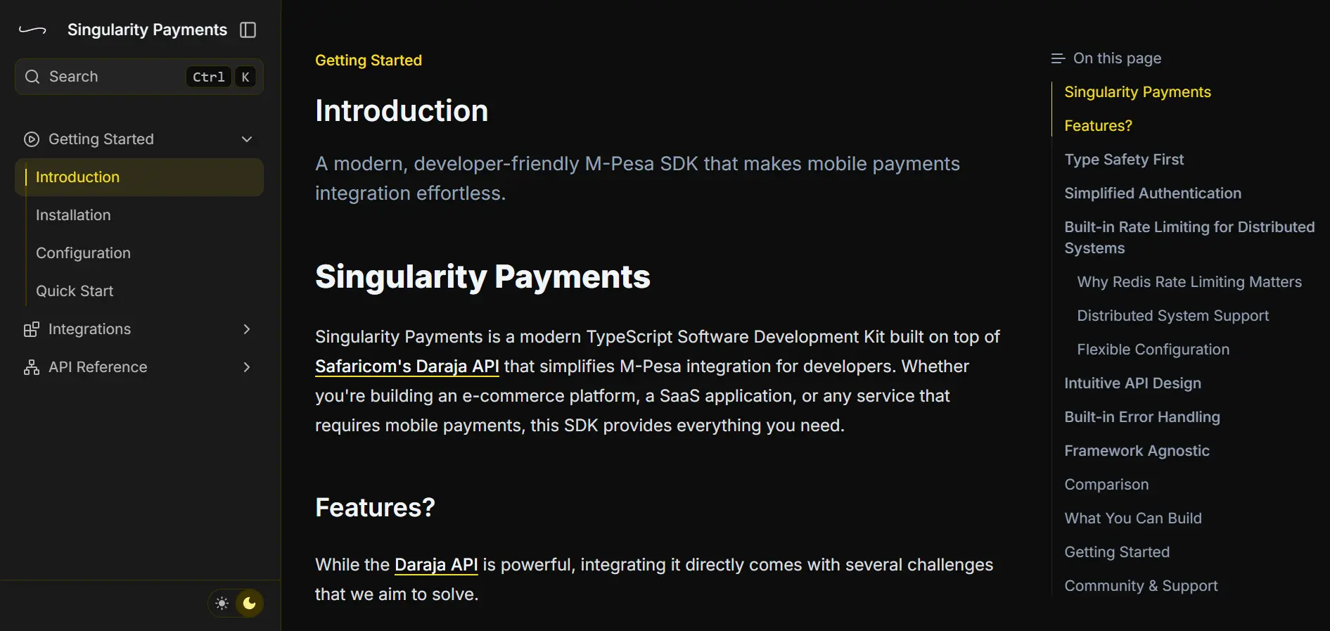 Screenshot 1 of singularity payments