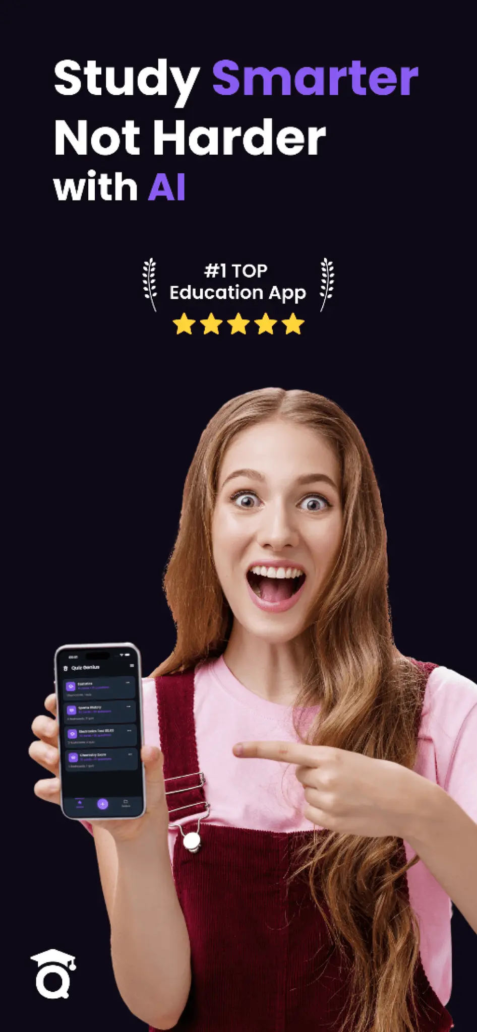 Screenshot 1 of Quiz Genius - AI Flashcards & Study App