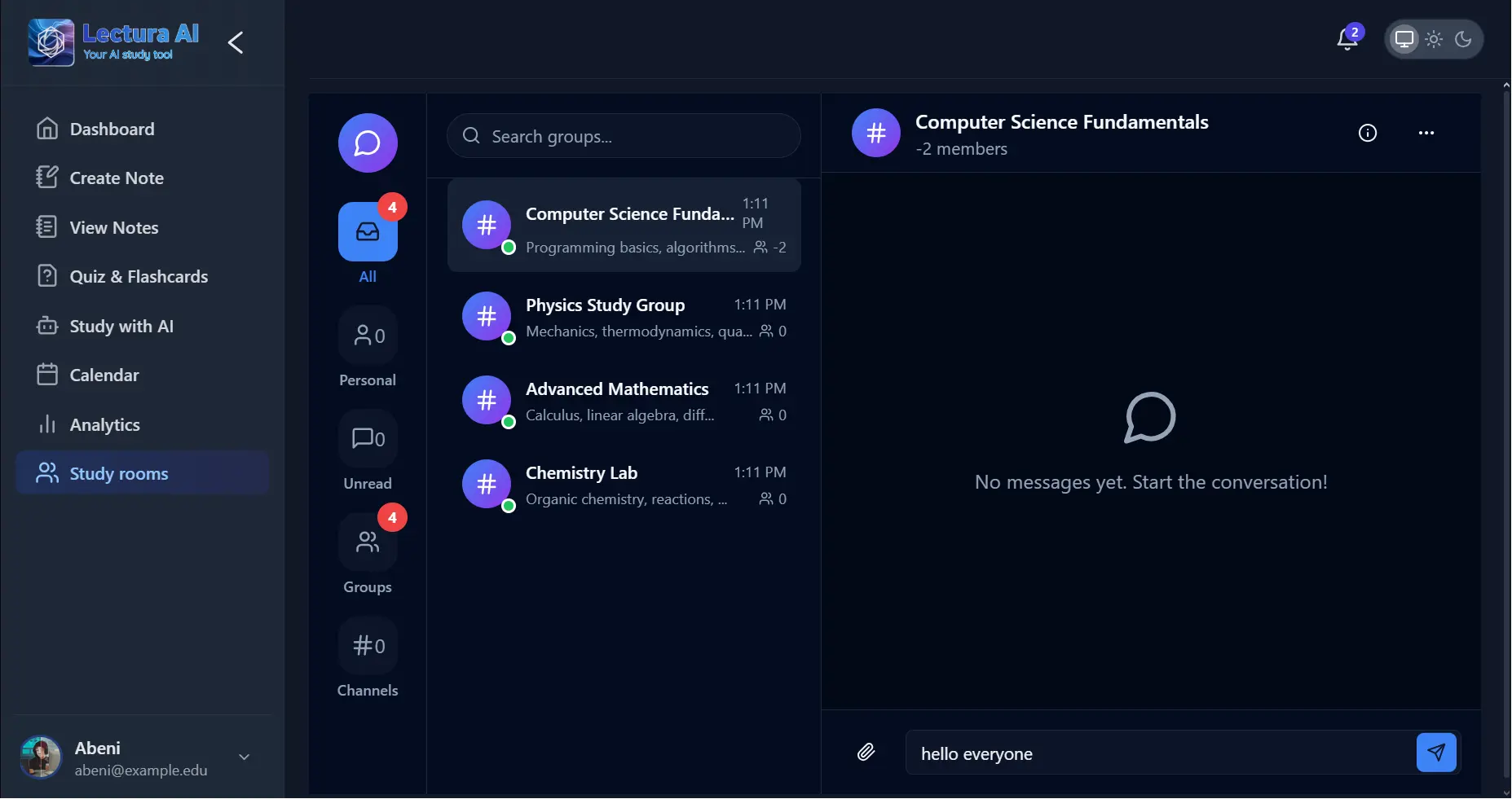 Screenshot 3 of Lectura AI